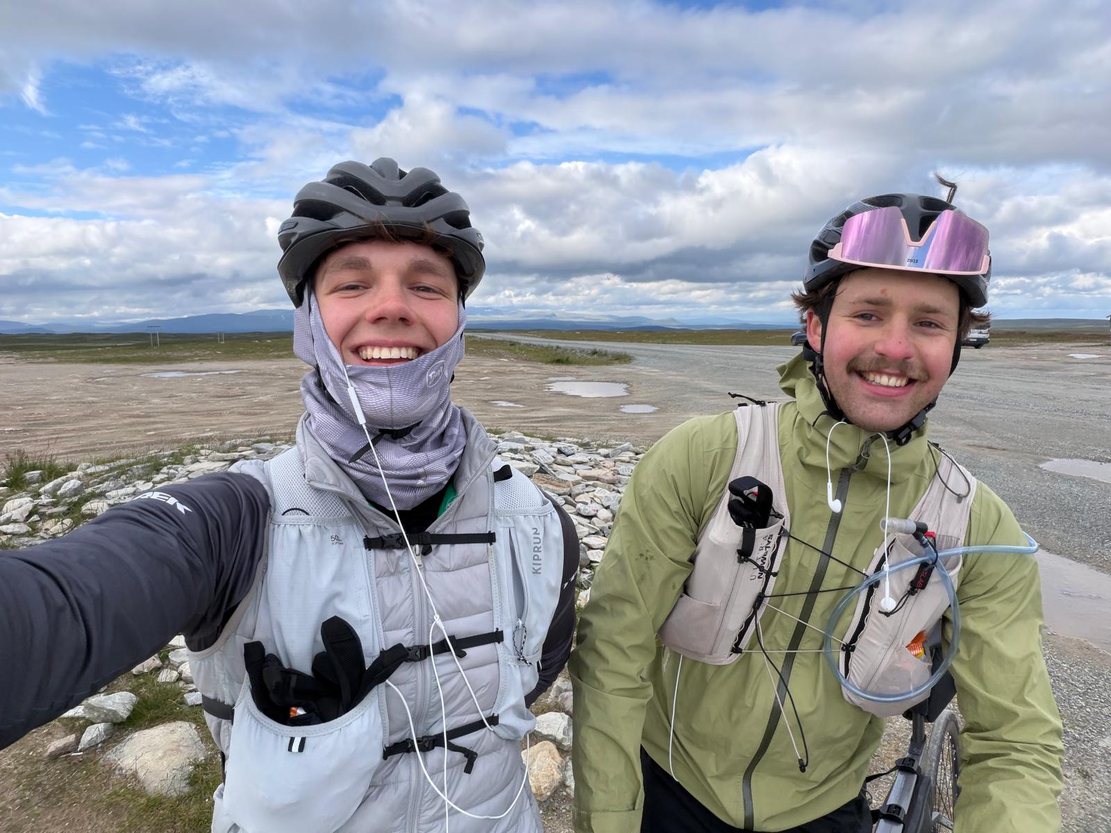 Jovan und Julius unterwegs in Norwegen